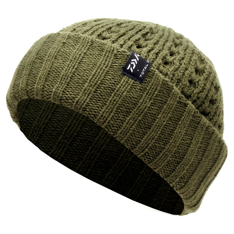 Daiwa Knitted D Vec Thermal Beanie Hat Green 3 Daiwa Knitted D Vec Thermal Beanie Hat Green
