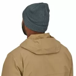 Patagonia Fishermans Rolled Beanie Plume Gray -Bérets et chapeaux Soldes Magasin 29105 PLGY ALL 3