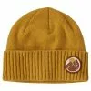 Patagonia Brodeo Beanie Slow Going Patch: Cabin Gold 2 Patagonia Brodeo Beanie Slow Going Patch: Cabin Gold -Bérets et chapeaux Soldes Magasin 29206 SLGO ALL 1