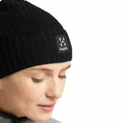 Haglöfs Haglöfs Lava Beanie True Black -Bérets et chapeaux Soldes Magasin 6051392C5005 5