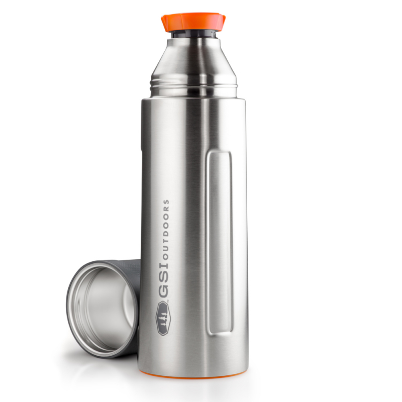 GSI Outdoors Glacier Stainless Vacuum Bottle 1 L Silver 3 GSI Outdoors Glacier Stainless Vacuum Bottle 1 L Silver