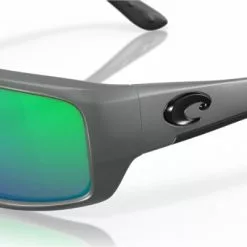 Costa Del Mar Costa Fantail Matte Gray Green Mirror 580P -Bérets et chapeaux Soldes Magasin 90062659 6