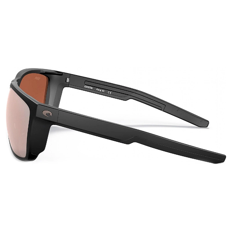 Costa Del Mar Costa Ferg XL Matte Black - Copper Silver Mirror 580G 5 Costa Del Mar Costa Ferg XL Matte Black - Copper Silver Mirror 580G – Image 3