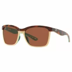 Costa Del Mar Costa Anaa Retro Tortoise/Cream/Mint Copper 580P