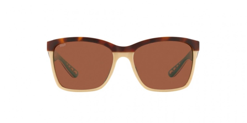 Costa Del Mar Costa Anaa Retro Tortoise/Cream/Mint Copper 580P 4 Costa Del Mar Costa Anaa Retro Tortoise/Cream/Mint Copper 580P – Image 2