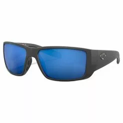 Costa Del Mar Costa Blackfin Pro Matte Black - Blue Mirror 580G