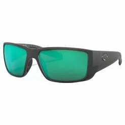 Costa Del Mar Costa Blackfin Pro Matte Black - Green Mirror 580G