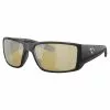 Costa Del Mar Costa Blackfin Pro Matte Black Sunrise Silver Mirror 580G