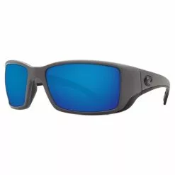 Costa Del Mar Costa Blackfin Pro Matte Gray - Blue Mirror 580G