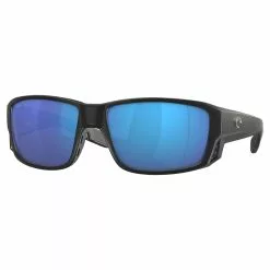 Costa Del Mar Costa Tuna Alley Pro Matte Black Blue Mirror 580G