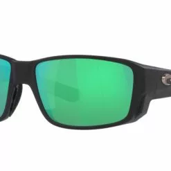Costa Del Mar Costa Tuna Alley Pro Matte Black Green Mirror 580G -Bérets et chapeaux Soldes Magasin 91050260 2