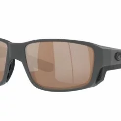 Costa Del Mar Costa Tuna Alley Pro Matte Gray Copper Silver Mirror 580G -Bérets et chapeaux Soldes Magasin 91051060 2