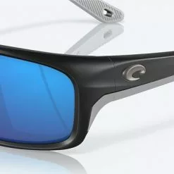 Costa Del Mar Costa Jose Pro Matte Black Blue Mirror 580G -Bérets et chapeaux Soldes Magasin 91060162 6