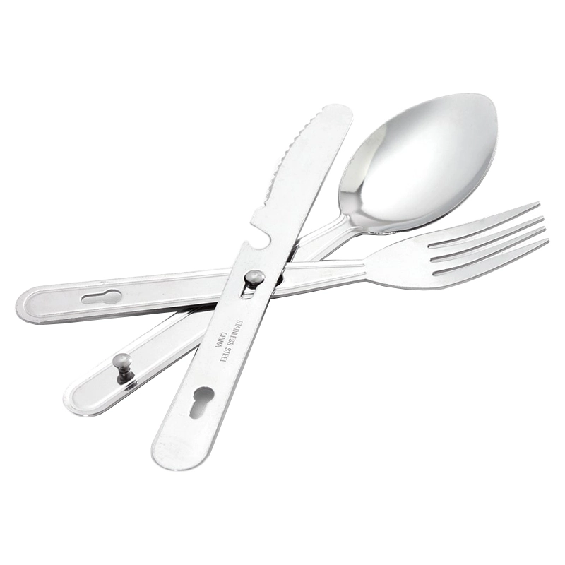 Coghlans Chow Kit (Knife, Fork & Spoon Set) 3 Coghlans Chow Kit (Knife, Fork & Spoon Set)