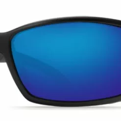 Costa Del Mar Costa Blackfin Black - Blue Mirror 580P