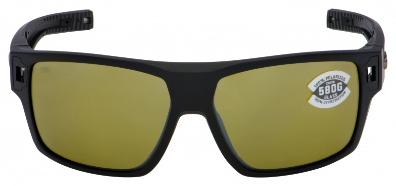 Costa Del Mar Costa Diego Matte Black - Sunrise Silver Mirror 580G 4 Costa Del Mar Costa Diego Matte Black - Sunrise Silver Mirror 580G – Image 2