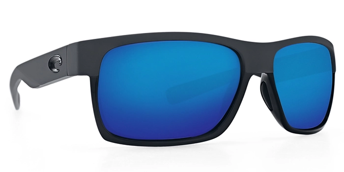 Costa Del Mar Costa Half Moon - Shiny Black/Matte Black - Blue Mirror 580P 3 Costa Del Mar Costa Half Moon - Shiny Black/Matte Black - Blue Mirror 580P