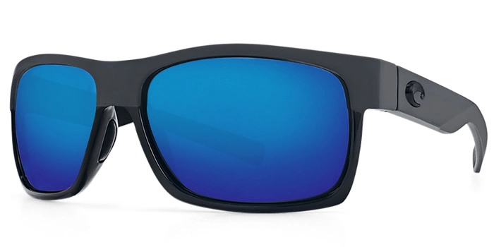 Costa Del Mar Costa Half Moon - Shiny Black/Matte Black - Blue Mirror 580P 6 Costa Del Mar Costa Half Moon - Shiny Black/Matte Black - Blue Mirror 580P – Image 4