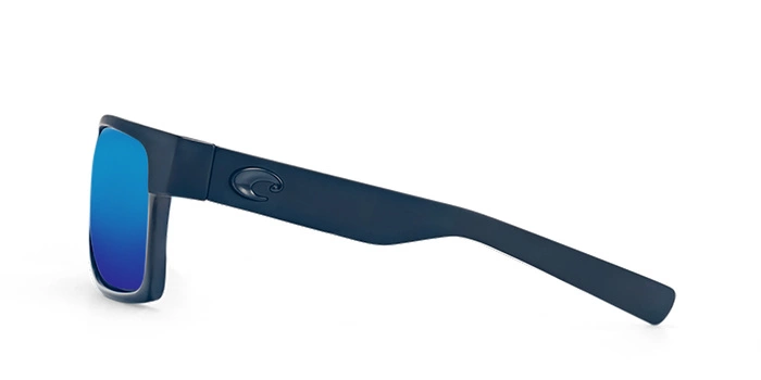 Costa Del Mar Costa Half Moon - Shiny Black/Matte Black - Blue Mirror 580P 8 Costa Del Mar Costa Half Moon - Shiny Black/Matte Black - Blue Mirror 580P – Image 6