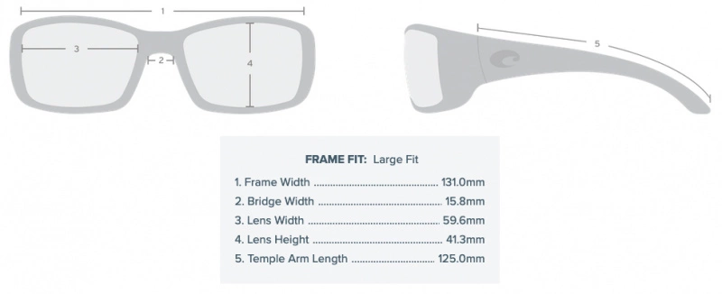 Costa Del Mar Costa Half Moon Black/Shiny Tort (Glas) - Green Mirror 580G 8 Costa Del Mar Costa Half Moon Black/Shiny Tort (Glas) - Green Mirror 580G – Image 6