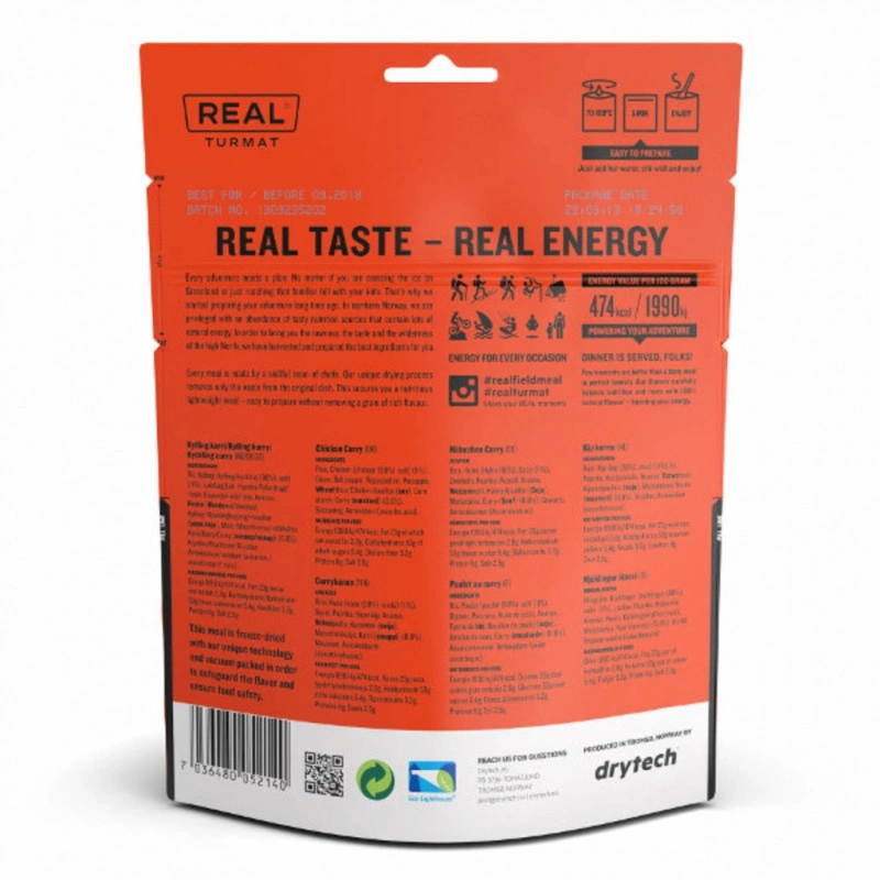 Real Turmat Chicken Curry 4 Real Turmat Chicken Curry – Image 2