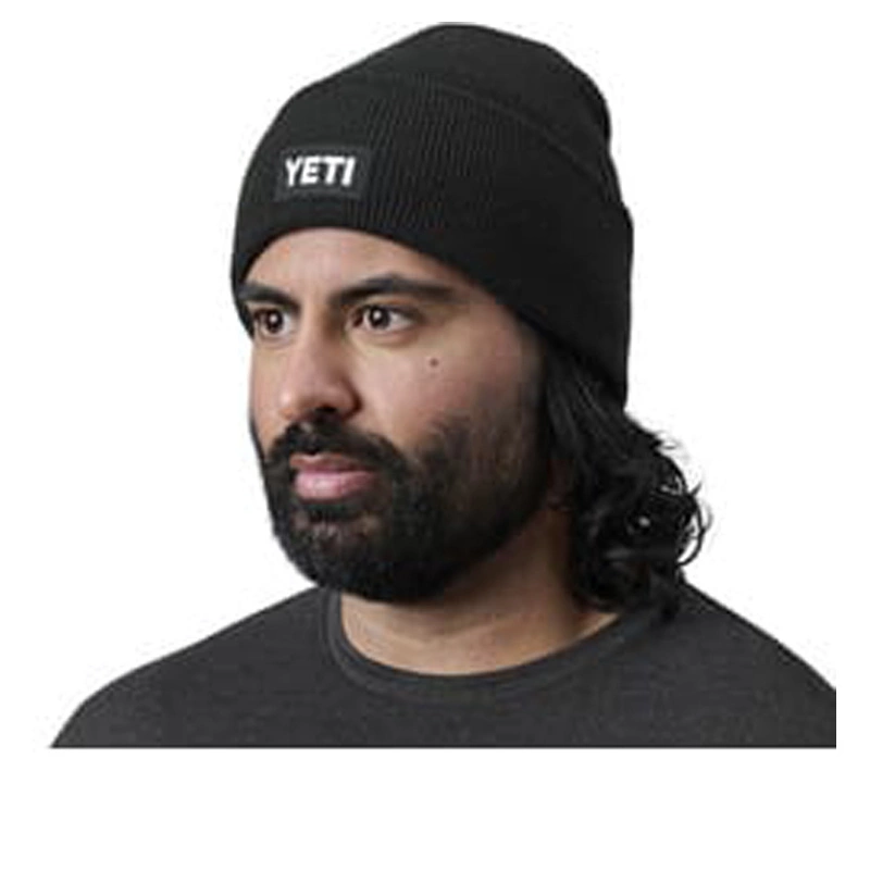 Yeti Logo Badge Knitted Black 4 Yeti Logo Badge Knitted Black – Image 2