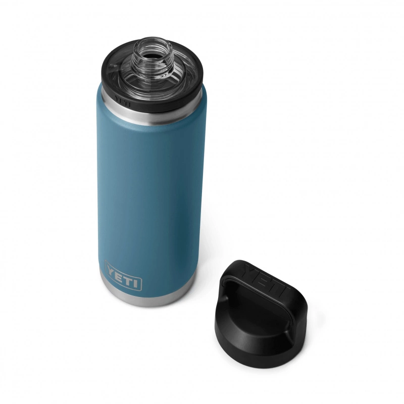 Yeti Rambler 26 Oz Bottle Chug - Nordic Blue 4 Yeti Rambler 26 Oz Bottle Chug - Nordic Blue – Image 2