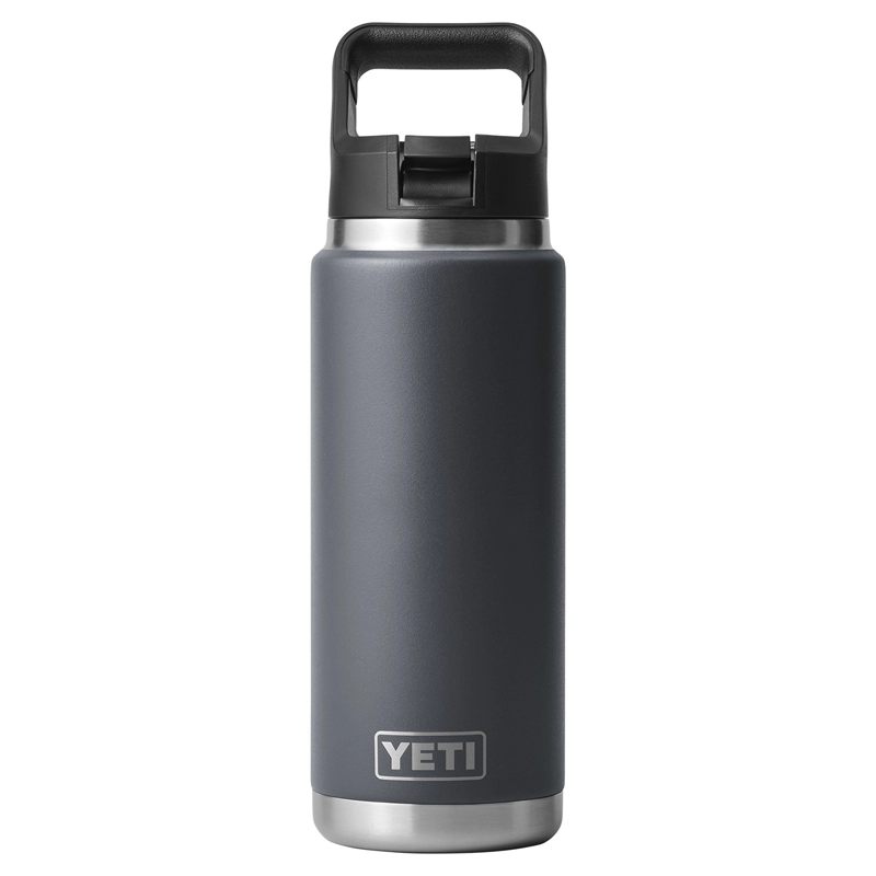 Yeti Rambler 26 Oz Straw Bottle - Charcoal 3 Yeti Rambler 26 Oz Straw Bottle - Charcoal