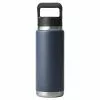 Yeti Rambler 26 Oz Straw Bottle - Navy -Bérets et chapeaux Soldes Magasin SKU 0319 NVY 1