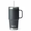 Yeti Rambler 25 Oz Straw Mug - Charcoal 1 Yeti Rambler 25 Oz Straw Mug - Charcoal -Bérets et chapeaux Soldes Magasin SKU 0326 CHA 1
