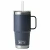 Yeti Rambler 25 Oz Straw Mug - Navy 1 Yeti Rambler 25 Oz Straw Mug - Navy -Bérets et chapeaux Soldes Magasin SKU 0326 NVY 1