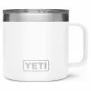 Yeti Rambler 14 Oz Mug - White -Bérets et chapeaux Soldes Magasin SKU 304 1364 1