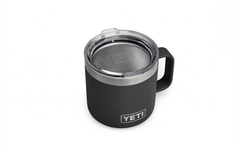 Yeti Rambler 14 Oz Mug - Black 5 Yeti Rambler 14 Oz Mug - Black – Image 3