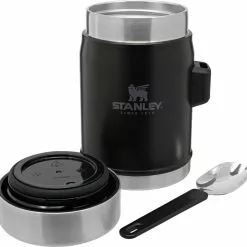 Stanley The Legendary Food Jar + Spork 400ml - Matte Black -Bérets et chapeaux Soldes Magasin ST1009382005 3